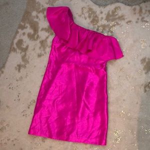 Pink Ruffle Dress